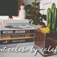 Celebs writing about themselves…